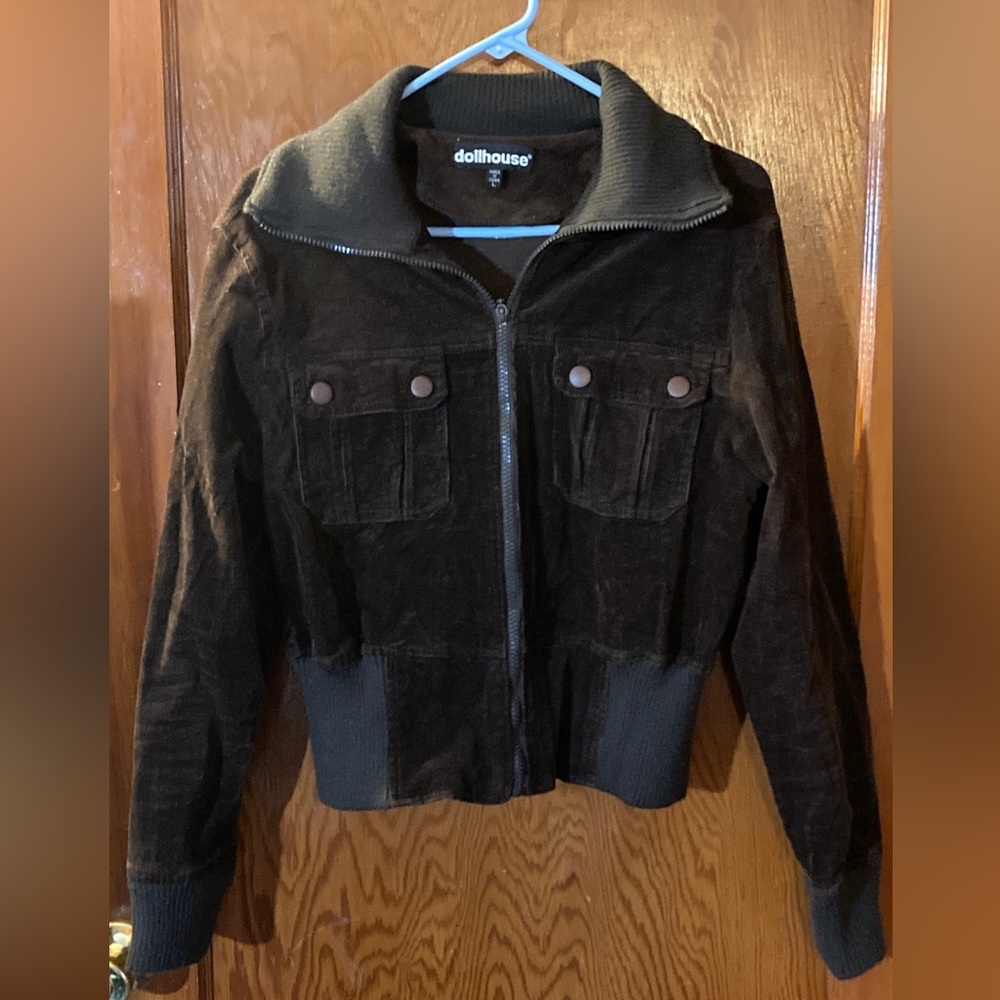 Dollhouse Corduroy brown jacket, large